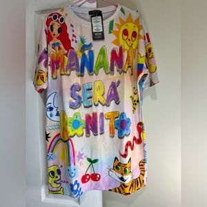 Brand New NWT MXM Collection One Size Carol G Blouson Mañana Será Bonito